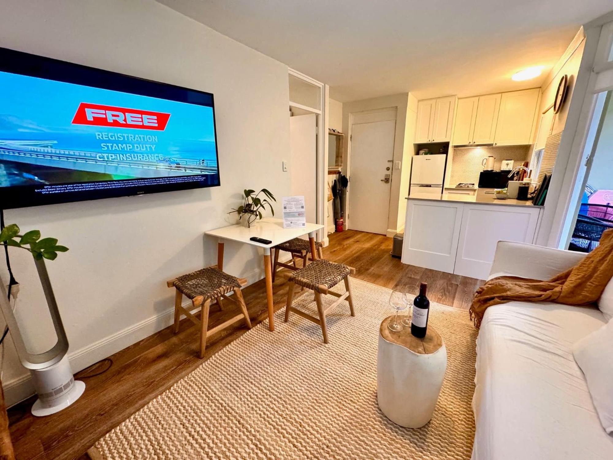 1 Bdrm Manly Beachside Apt With Parking Sydney Exteriör bild